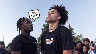 K Showtime VS Cam Wilder... FIGHT BREAKS OUT!! (Mic'd Up 5v5)