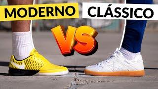 MODERN VS CLASSIC FUTSAL SHOES! Which ones are better for indoor soccer?