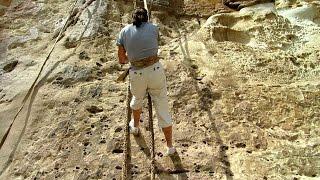 Climbing Debre Damo Monastery - only for (heroic) men!!