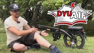  Unboxing & Test Ride: DYU A1F 16" Full Folding E-Bike - The Ultimate Urban Companion! 