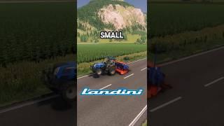 LANDINI From SMALL to Largest #landini #tractor #farmingsimulator22 #old #new