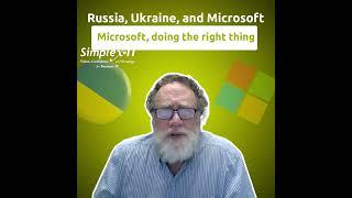 Microsoft helps Ukraine hours before Russia Invades