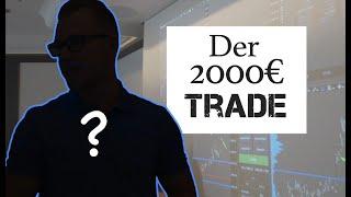 2.000,00€ Gewinntrade erklärt | Volumen Trading lernen