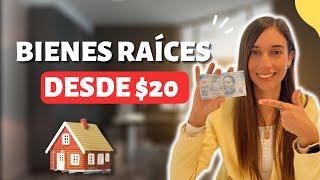 Cómo INVERTIR en BIENES RAICES con poco DINERO. Empieza ya!