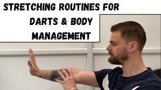 Stretching Routines For Darts & Body Management. Darts Tips