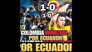 PERIODISTA COLOMBIANO SE SIENTE HUMILLADO POR ECUADOR #ecuador #colombia #eliminatorias