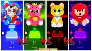 Digital Circus Pomni & Pinkfong & Chipi Chipi Chapa & Knuckles Series. Who Is Best?