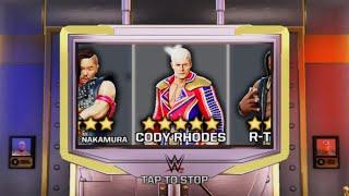 WWE Mayhem 5 START CODY RHODES LOOTCASE OPENING