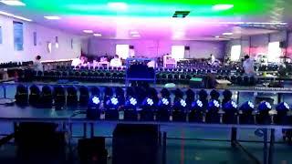 5 In 1 RGBWA 15w LED Stage Lighting Battery Powered For Home Party / Ballroom