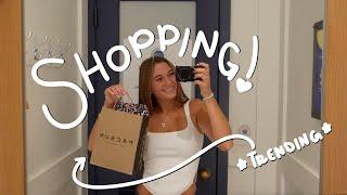 shop with me! 🪩| free people, pacsun, aerie, tjmaxx + more!!