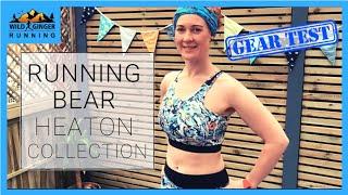 Running Bear Heaton Collection running kit review (funky new print for male & female runners!)