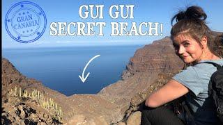 GRAN CANARIA | GUI GUI SECRET BEACH | All you need to know! and is it worth the 10km hike?