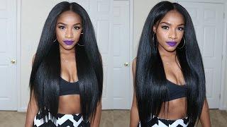 My NEW Kinky Straight Hairstyle Under $20 - TheBrilliantBeauty