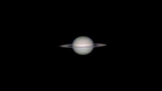 Live Stream of Saturn through my Backyard Telescope