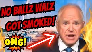 Tim Walz Gaffes Today And GETS DESTROYED on FOX NEWS! #funny