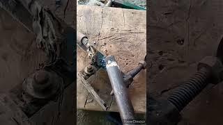 New method of welding broken hammer parts._______________ #technology #shorts