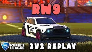 Rw9 Ranked 2v2 POV #411 - Rocket League Replays