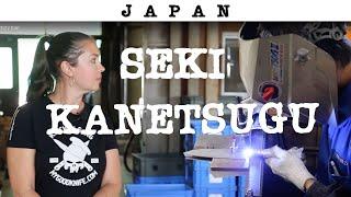 Seki Kanetsugu knives. Short Factory tour.