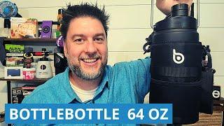 Bottlebottle review. 64 oz water bottle tested - does it keep ice cold water for 48 hours? [353]