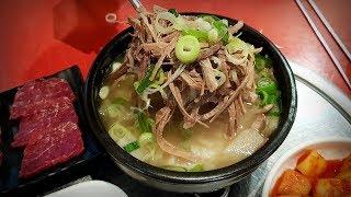 6000원 소고기국밥 고기양 보소 . 맛상무