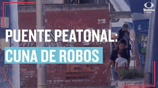 Puente peatonal  en San Bartolo, genera delincuencia | Las Noticias Puebla -