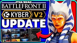 Star Wars Battlefront 2 Kyber V2 Update! NEW Features, Playtests + More!