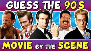 Guess the "90s MOVIES BY THE SCENE" QUIZ!  (PART 2) | CHALLENGE/ TRIVIA