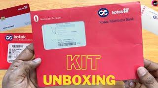 kotak bank atm card unboxing | Kotak 811 zero balance account debit card review