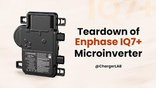 Teardown of Enphase IQ7+ Microinverter (For Solar Energy)