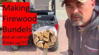 #25 Making Firewood Bundles and an Old Toy Shows Up