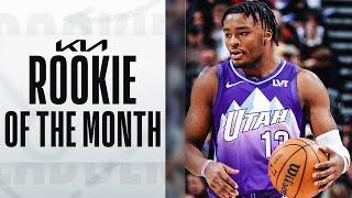 Isaiah Collier Named Kia NBA Western Conference Rookie of the Month #KiaROTM