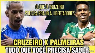 CRUZEIRO X PALMEIRAS, ÚLTIMAS NOTÍCIAS DO CRUZEIRO HOJE