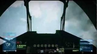 Battlefield 3 - Funny Plane Crash - SUICIDE EPIC FAIL