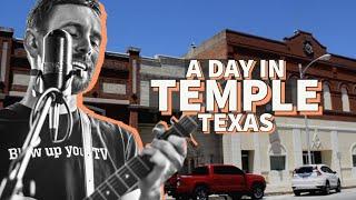 A tour of Temple, Texas (live music, downtown, restaurants)