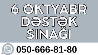 6 OKTYABRA DƏSTƏK SINAĞI (DİL QAYDALARI, PDF-Lİ)