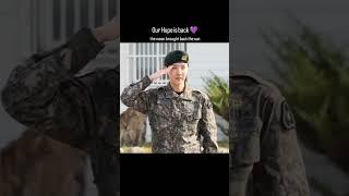 Jhope discharge from military 🪖 our hobi is back  #youtubeshorts #viralvideo #shorts