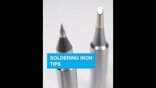 Soldering Iron Tips - Collin’s Lab Notes #adafruit #collinslabnotes