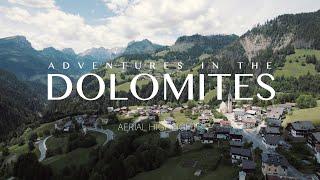 [4K UHD] ITALY DOLOMITES - Aerial H/L / 이탈리아 돌로미티 - 항공 촬영 하이라이트 / 드론 힐링 자연 풍경 영상