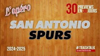 NBA Preview 2024-25 : les San Antonio Spurs || #30PreviewsEn30Jours