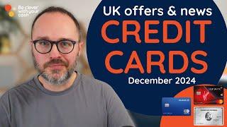 Chase Credit card, Amex points fight, Virgin Money cashback & more (Credit cards offers Dec 2024)