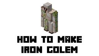 Minecraft: How to Make Iron Golem