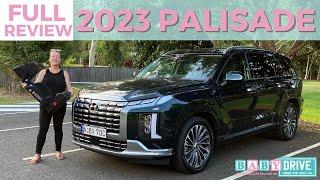 2023 Hyundai Palisade Highlander review – BabyDrive child seat and pram test!