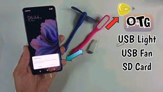 Tecno Camon 20 Pro OTG Test | Usb Fan Test | Usb Light Test | SD Card Test | Otg Test | WaleedBizz