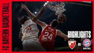 FC Bayern München Highlights | Crvena Zvezda mts Belgrade - FCBB 101:77 | EL 24/25 | 12. Spieltag