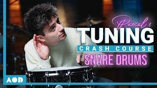 Tuning Snare Drums - Pascal's Drum Tuning Crash Course | Drum Lesson