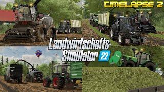 LOHNEREINSATZ mit CLAAS JAGUAR 40.000 in LANDERSUM!  40.000 Abo Special! | [LS22] - Timelapse #2