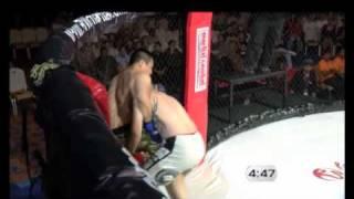 Ross Dallow (Tiger Muay Thai) vs dang (China) ESPN Martial Combat, Singapore