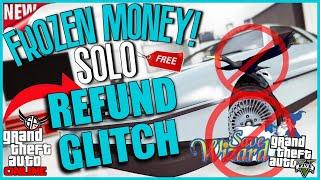 GTA5 *EASY* REFUND MONEY GLITCH | UNLIMITED FROZEN MONEY GLITCH  | PATCH 1.66