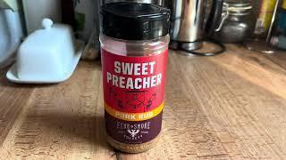 Review of Fire & Smoke Society Sweet Preacher BBQ Pork Rub Seasoning