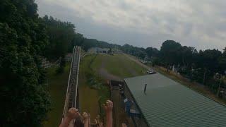 Jack Rabbit Back Row POV Seabreeze Park 2022